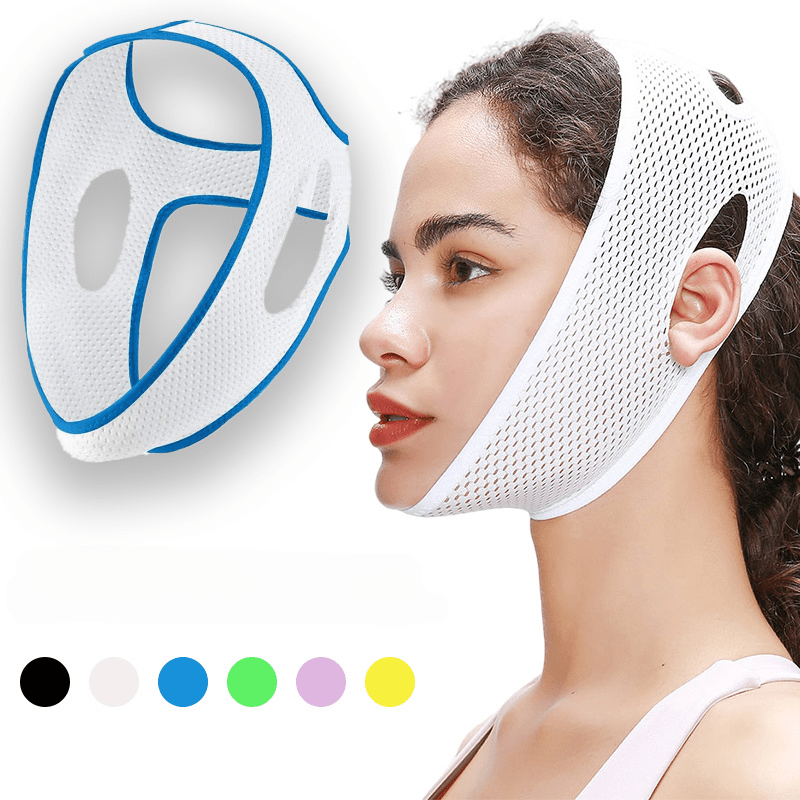 1Pc Reusable Face Lifting Belt 6 Colors