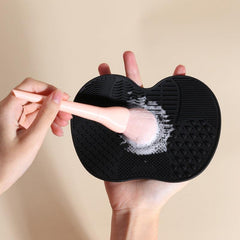 5 Mini Silicone Makeup Brush Cleaner Pad Scrubber Mat