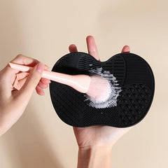 5 Mini Silicone Makeup Brush Cleaner Pad Scrubber Mat