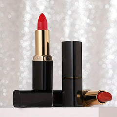 6 Matte & Glitter Lipsticks Waterproof Long Lasting Cosmetics