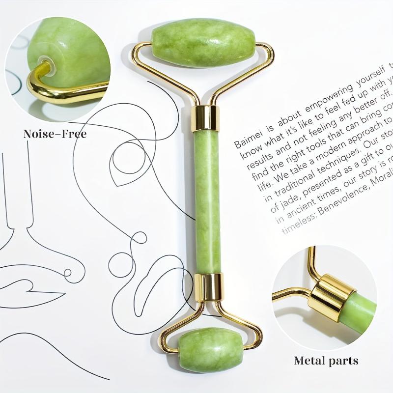 Jade Roller Gua Sha Set Facial Roller And Massager For Tightening & Sculpting