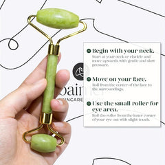 Jade Roller Gua Sha Set Facial Roller And Massager For Tightening & Sculpting