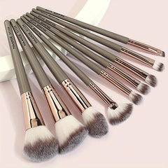 9pcs Synthetic Makeup Brush Set for Women