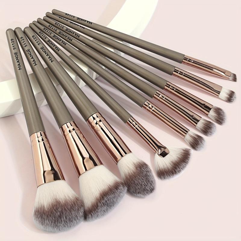 9pcs Synthetic Makeup Brush Set for Women