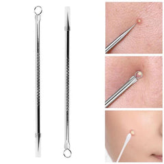2pack 4pcs Eyelash Clip Acne Needle Set