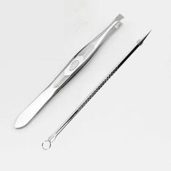2pack 4pcs Eyelash Clip Acne Needle Set