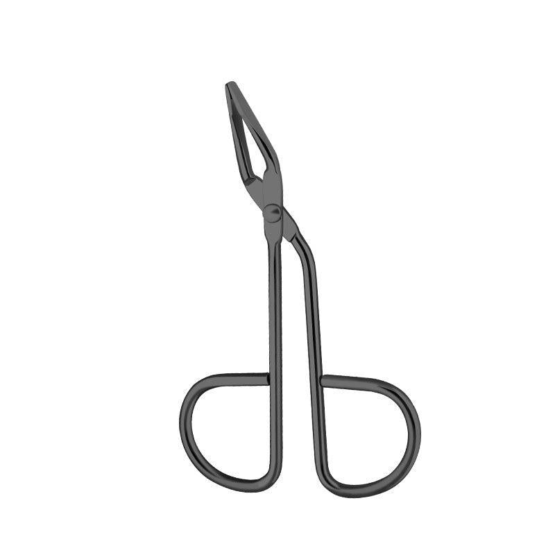 Eyebrow Tweezers Set Stainless Steel Scissor Handle Hair Plucker