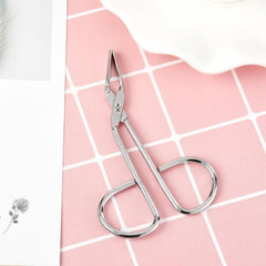 Eyebrow Tweezers Set Stainless Steel Scissor Handle Hair Plucker