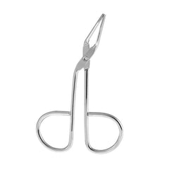 Eyebrow Tweezers Set Stainless Steel Scissor Handle Hair Plucker