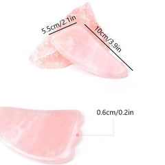 Gua Sha Facial Tool Self Care Massage - Reduce Puffiness