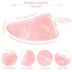 Gua Sha Facial Tool Self Care Massage - Reduce Puffiness