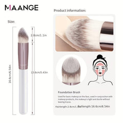 1pc Foundation Brush For Liquid Foundation Soft Synthetic Makeup Brush