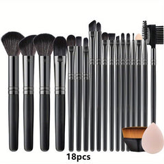 32PCS Professional Makeup Brushes Set with Foundation Brush and Sponge