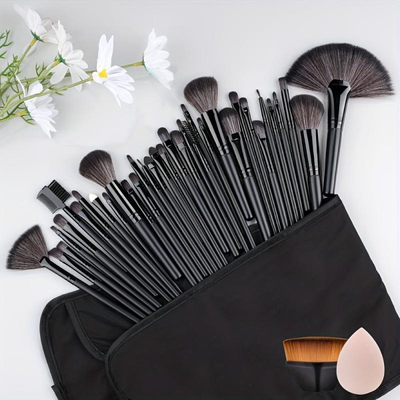 32PCS Professional Makeup Brushes Set with Foundation Brush and Sponge