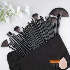 32PCS Professional Makeup Brushes Set with Foundation Brush and Sponge