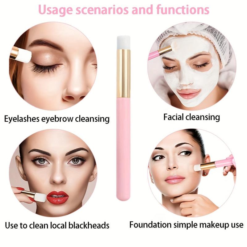 10pcs Lash Shampoo Brush Eyelash Extension Makeup Bath Clean Tool