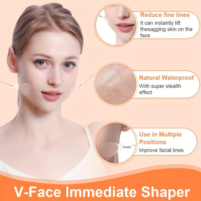 10 pcs Invisible Face Lift Tape Neck Jowls Double Chin Lifting Stickers
