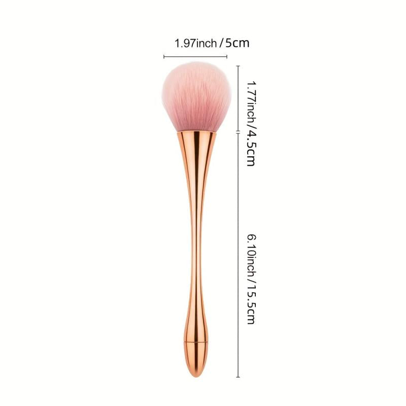 Professional Fluffy Makeup Brushes Set with Velvet Powder Puff & Makeup Sponge
