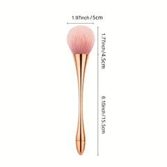 Professional Fluffy Makeup Brushes Set with Velvet Powder Puff & Makeup Sponge