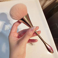 Professional Fluffy Makeup Brushes Set with Velvet Powder Puff & Makeup Sponge