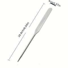 Stainless Steel Makeup Spatulas Professional Cosmetic Mixing Stick