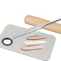 Stainless Steel Makeup Spatulas Professional Cosmetic Mixing Stick