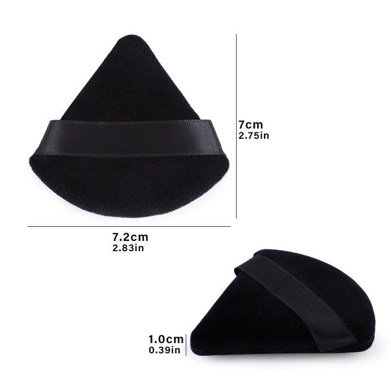 Triangle Velvet Powder Puff Soft Cosmetic Tool Washable Makeup Tools