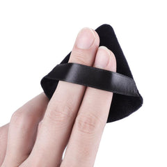 Triangle Velvet Powder Puff Soft Cosmetic Tool Washable Makeup Tools
