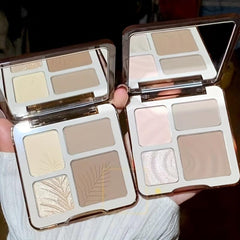 4 Contouring Palette - Nose, Side Shadow & Highlighting Matte Finish Powder