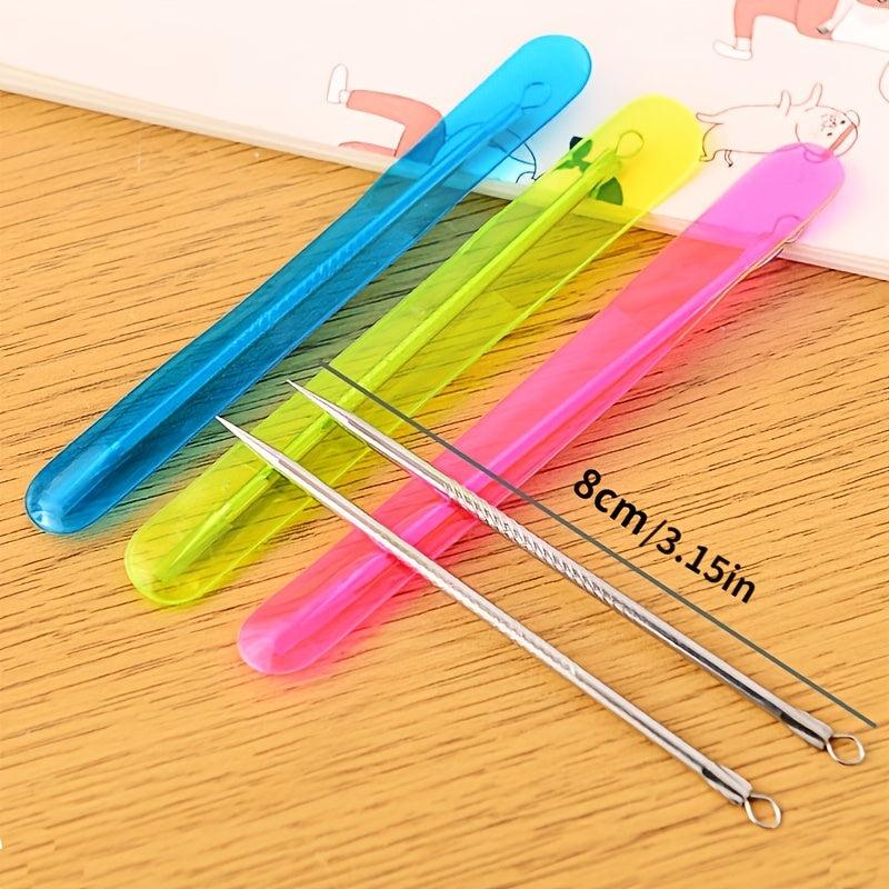 Stainless Steel Acne Removal Needles Pimple Blackhead Remover Tools