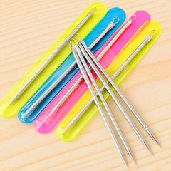 Stainless Steel Acne Removal Needles Pimple Blackhead Remover Tools