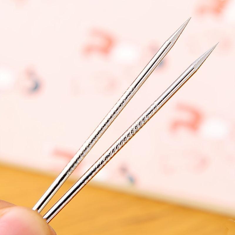 Stainless Steel Acne Removal Needles Pimple Blackhead Remover Tools