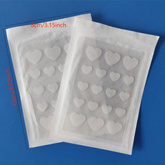 36 Transparent Heart Hydrocolloid Acne Patches for Makeup Concealer Men & Women