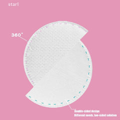 100pcs Makeup Remover Pads Washable Cotton Facial Cleaning Wipes