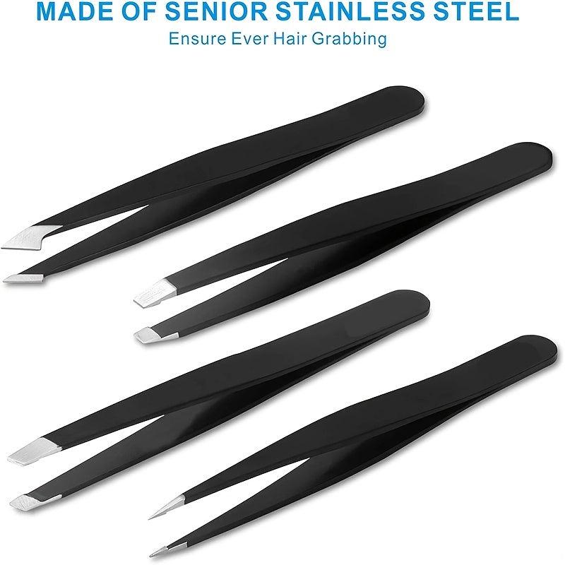 Professional Stainless Steel Tweezers For Eyebrows