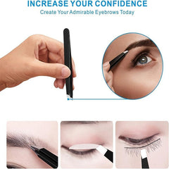 Professional Stainless Steel Tweezers For Eyebrows