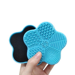 Cartoon Makeup Brush Cleaning Box with Removal Sponge