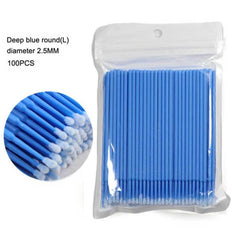 Disposable Micro Brush Eyelash Cotton Swab
