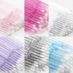 Disposable Micro Brush Eyelash Cotton Swab