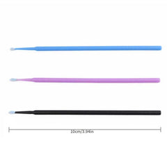 Disposable Micro Brush Eyelash Cotton Swab