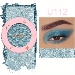 12 Colors Eyeshadow Powder in Pink Purple Brown Golden Nude Matte