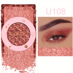 12 Colors Eyeshadow Powder in Pink Purple Brown Golden Nude Matte
