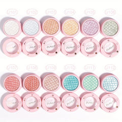12 Colors Eyeshadow Powder in Pink Purple Brown Golden Nude Matte