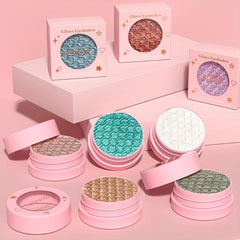 12 Colors Eyeshadow Powder in Pink Purple Brown Golden Nude Matte