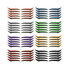 10PCS Glitter Silver Eyelid Stickers Makeup Tools
