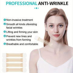 Neck Lifting Tape Instant Face Lift Stickers Adhesive Patch Smooth Wrinkles 4pcs