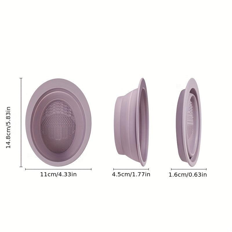 Silicone Makeup Brush Scrubber & Cleaner