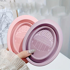 Silicone Makeup Brush Scrubber & Cleaner
