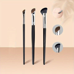 Fan Shape Nose Contour Brush 1pc 2Pcs 3pcs Pro Angled Face Contour Brush