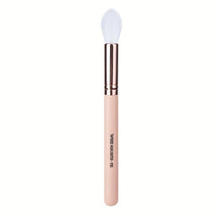 Pink Portable Makeup Brush Soft Goat Hair Strong Powder Grab Highlight Blush